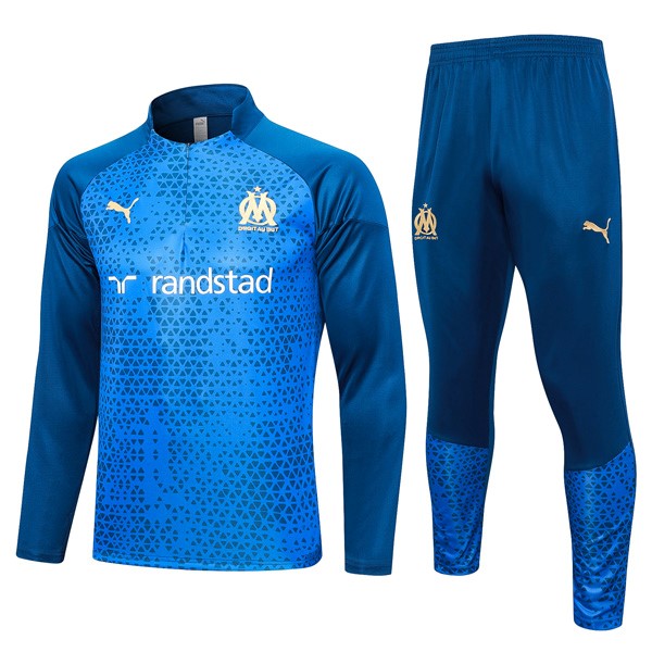 Sweatshirts Marseille 2024 Blau 2
